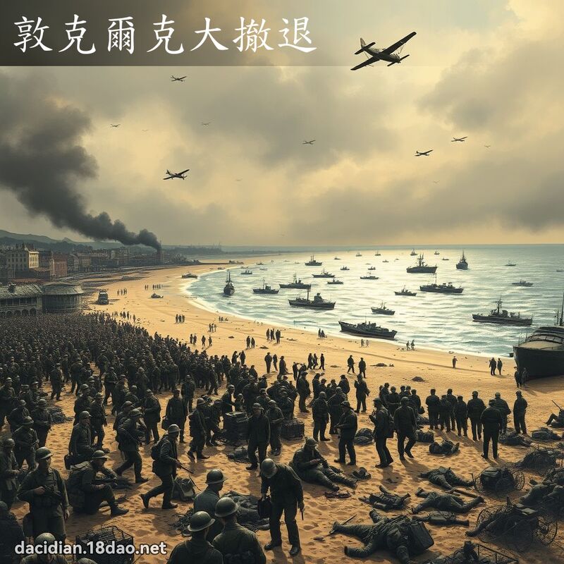 敦克尔克大撤退 - 国语大辞典配图
