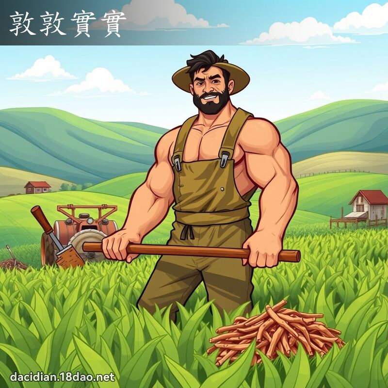 敦敦实实 - 国语大辞典配图