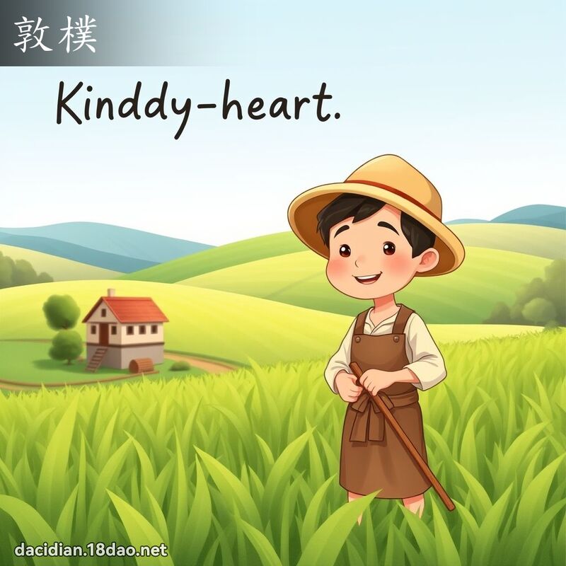 敦樸 - 國語大辭典配圖