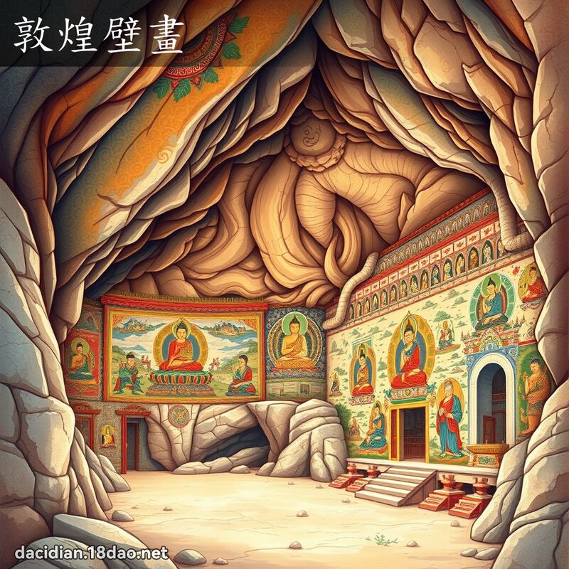 敦煌壁画 - 国语大辞典配图