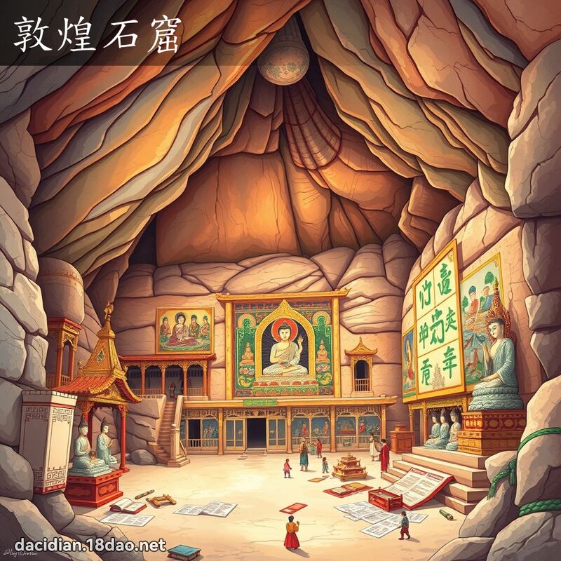 敦煌石窟 - 國語大辭典配圖