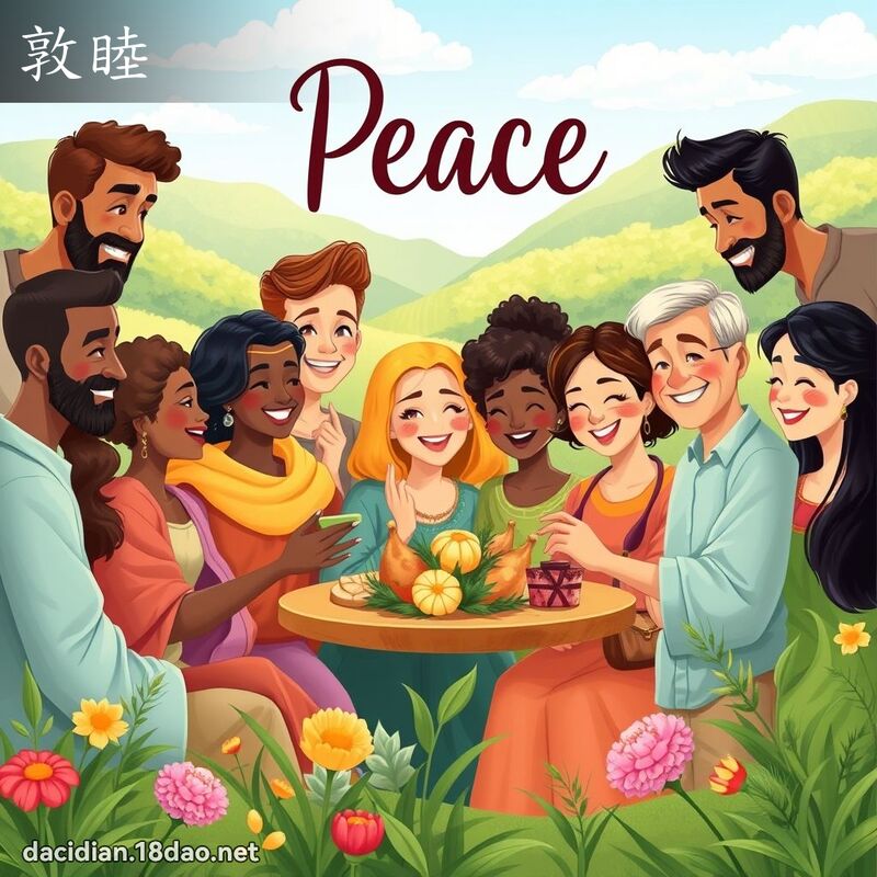 敦睦 - 國語大辭典配圖