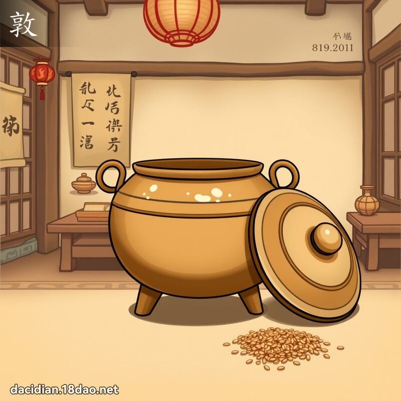 汉字: 敦 (多音字)