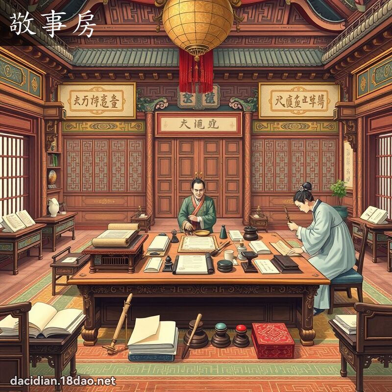 敬事房 - 國語大辭典配圖