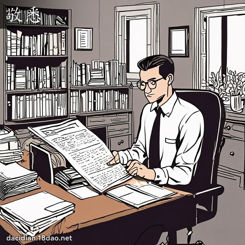 敬悉 - 國語大辭典配圖