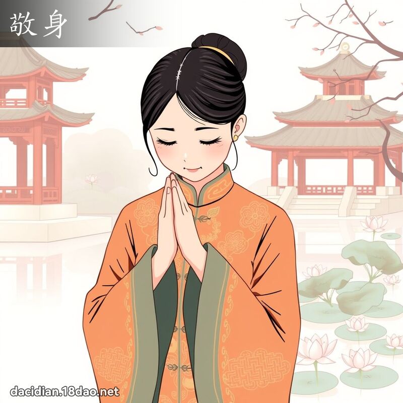 敬身 - 国语大辞典配图