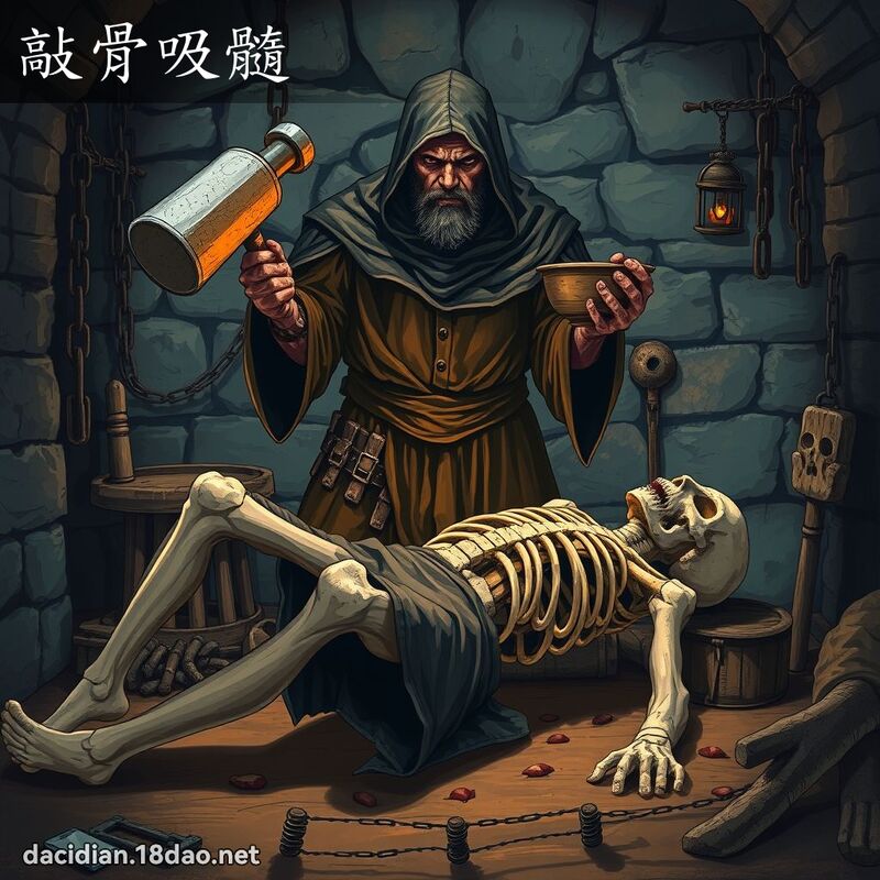 敲骨吸髓 - 國語大辭典配圖