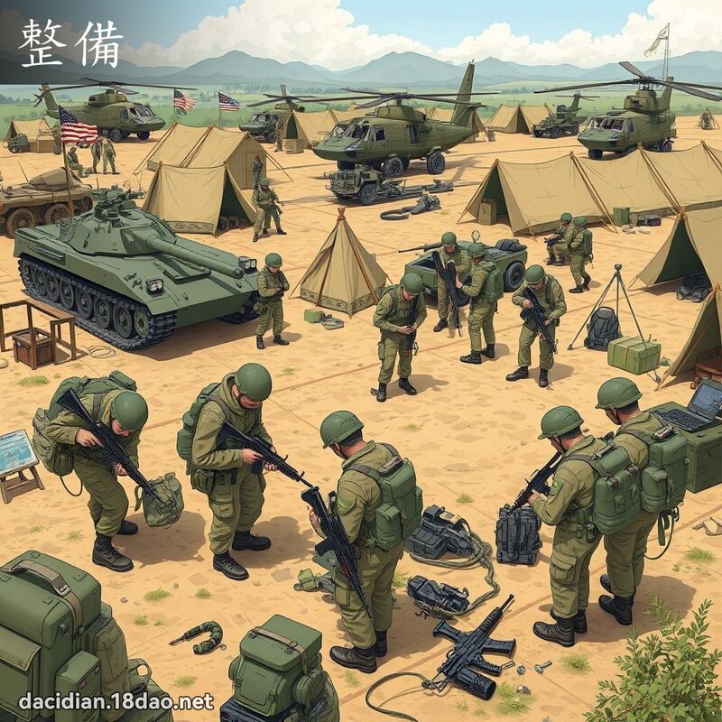 整备 - 国语大辞典配图