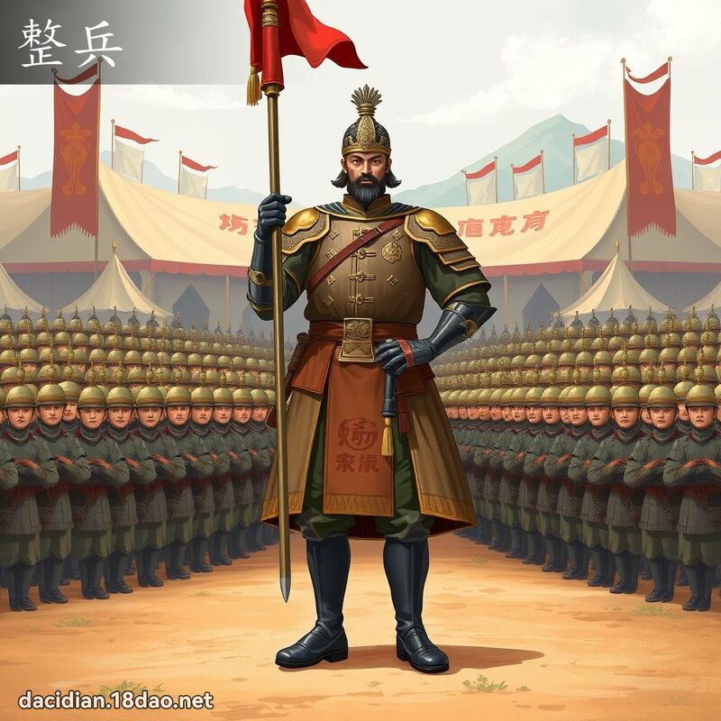整兵 - 国语大辞典配图