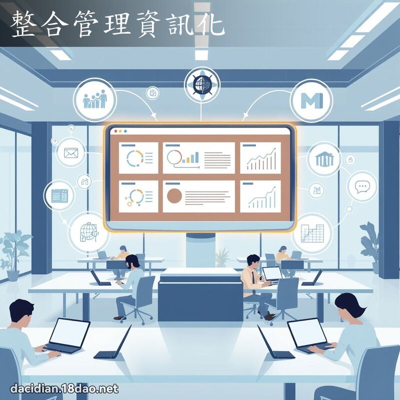 整合管理资讯化 - 国语大辞典配图