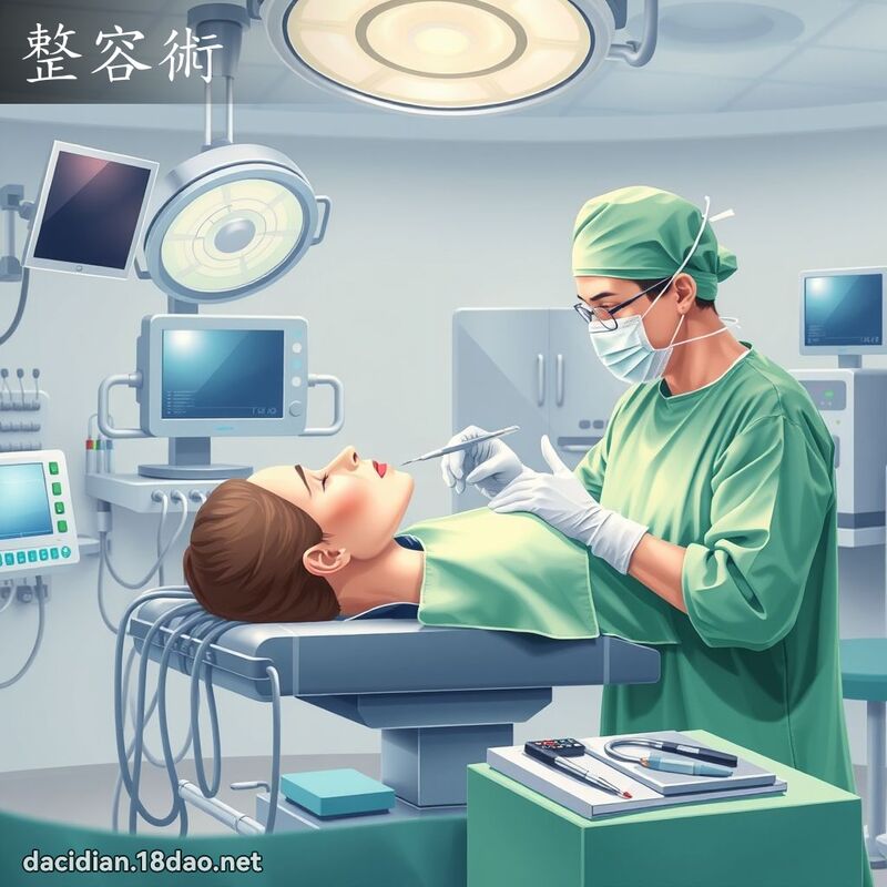 整容术 - 国语大辞典配图