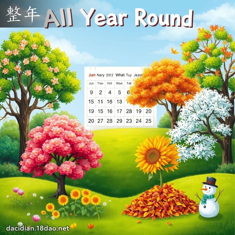 整年 - 国语大辞典配图