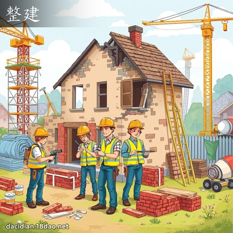 整建 - 國語大辭典配圖