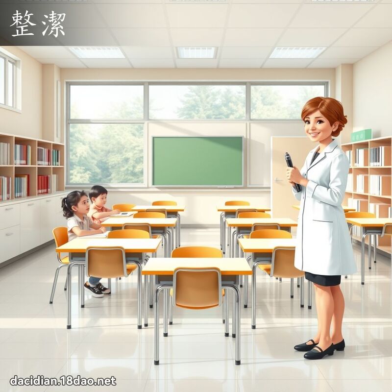 整洁 - 国语大辞典配图