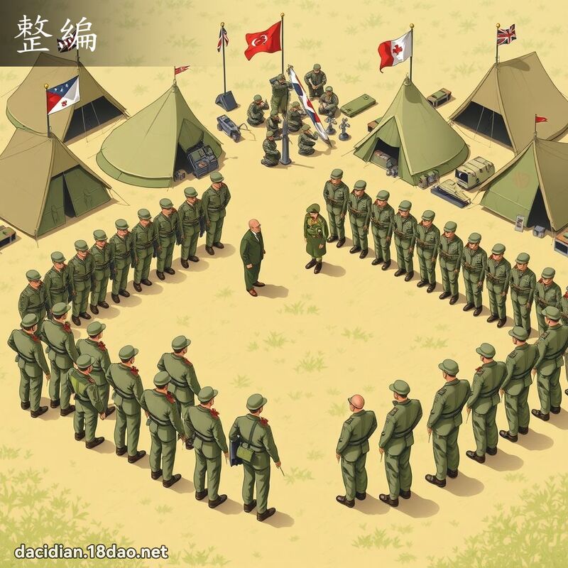 整编 - 国语大辞典配图