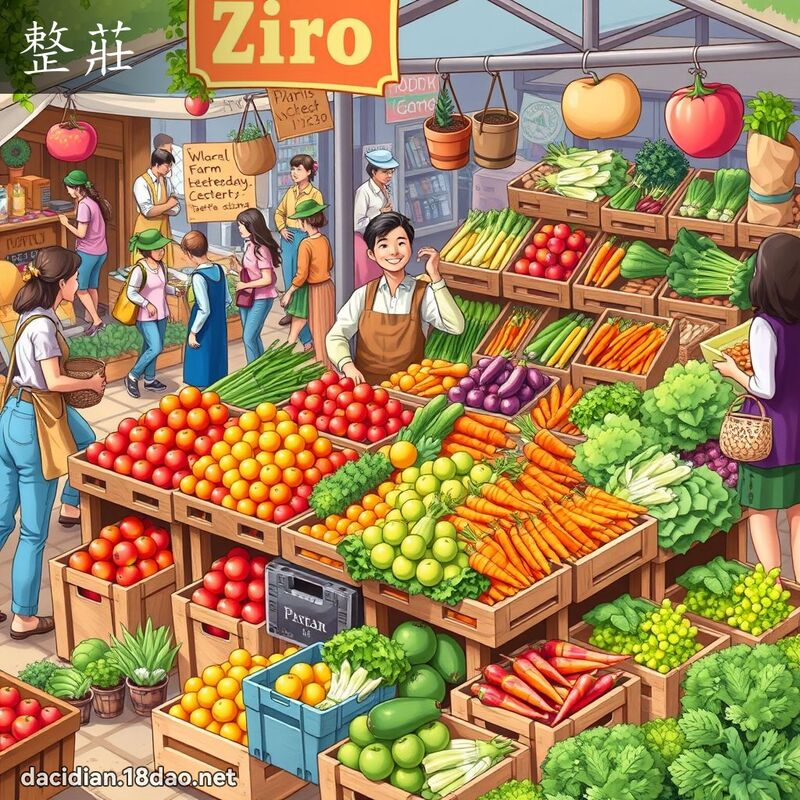 整庄 - 国语大辞典配图