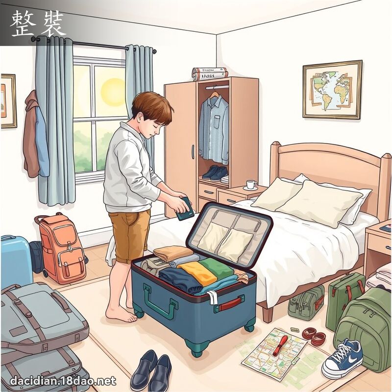 整装 - 国语大辞典配图