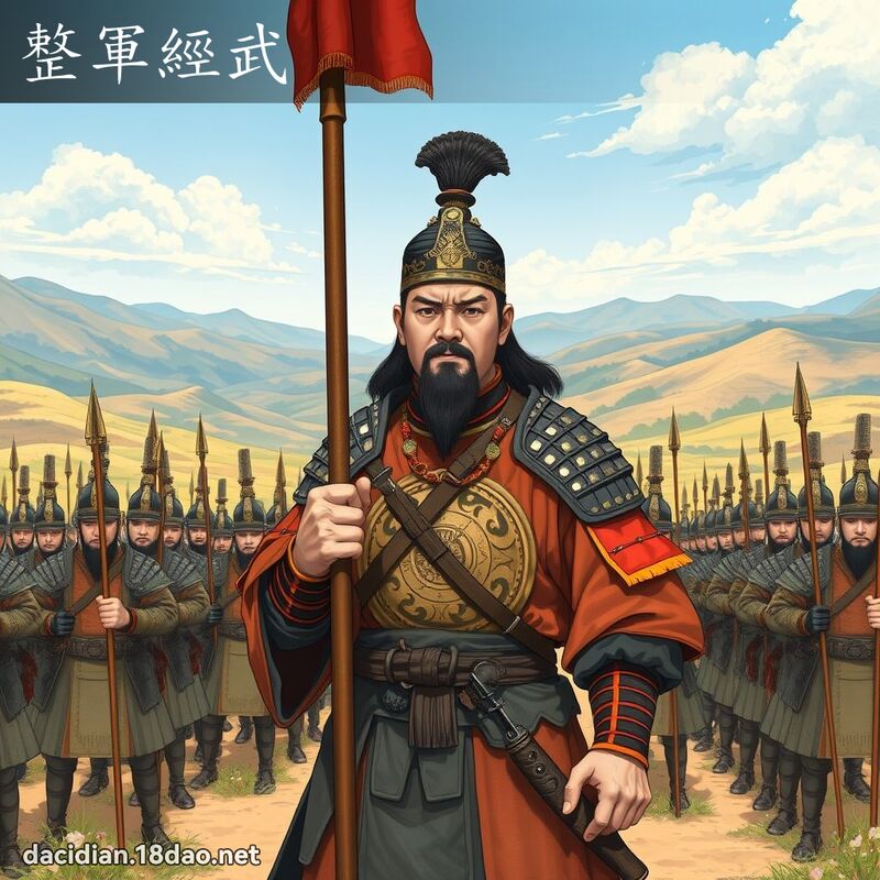 整軍經武 - 國語大辭典配圖