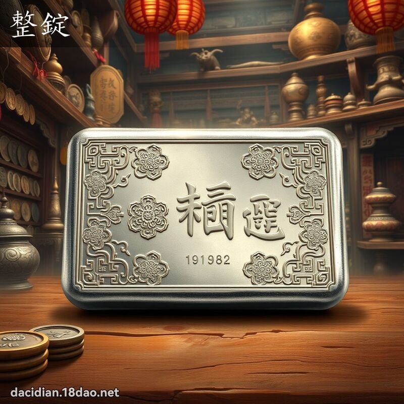 整錠 - 國語大辭典配圖