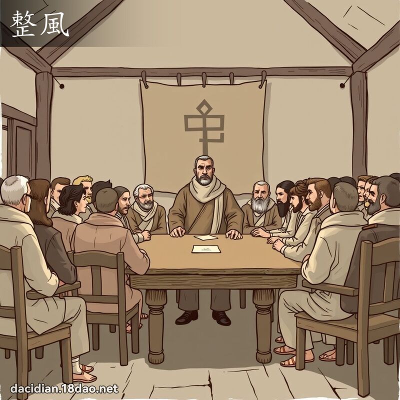 整風 - 國語大辭典配圖