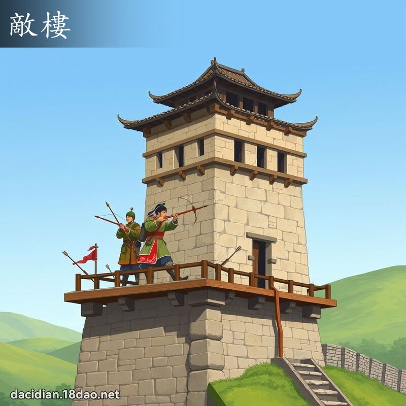 敵樓 - 國語大辭典配圖