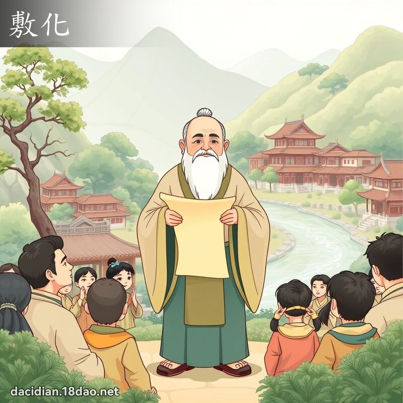 敷化 - 國語大辭典配圖