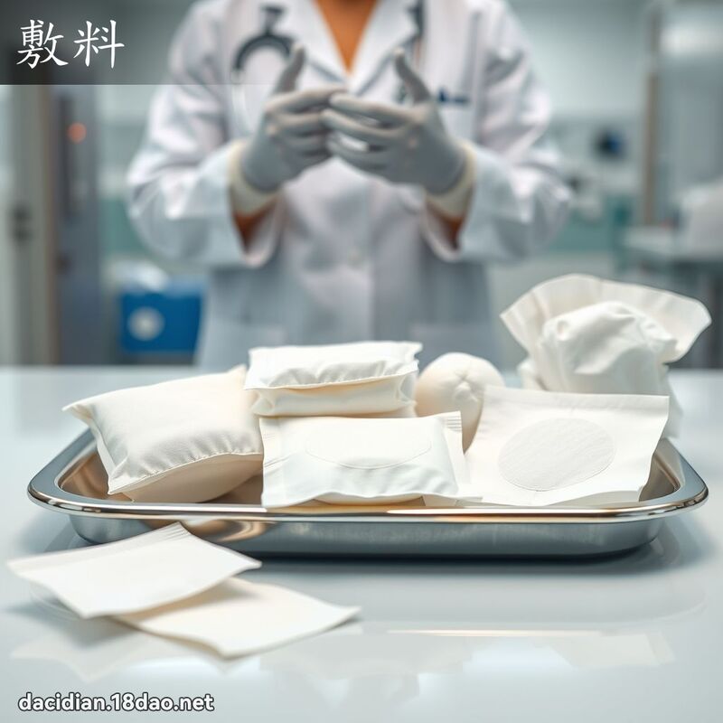 敷料 - 國語大辭典配圖