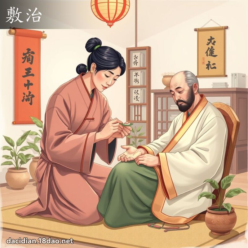敷治 - 國語大辭典配圖