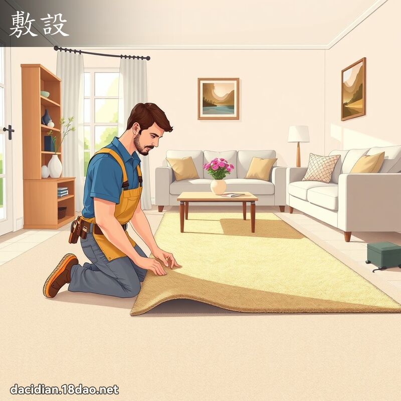 敷設 - 國語大辭典配圖