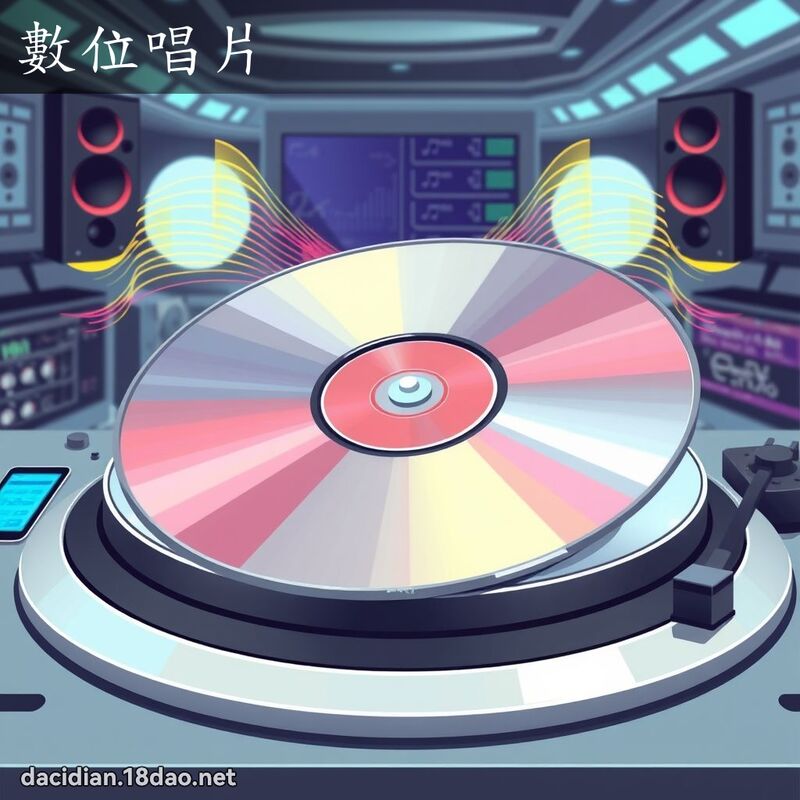 數位唱片 - 國語大辭典配圖