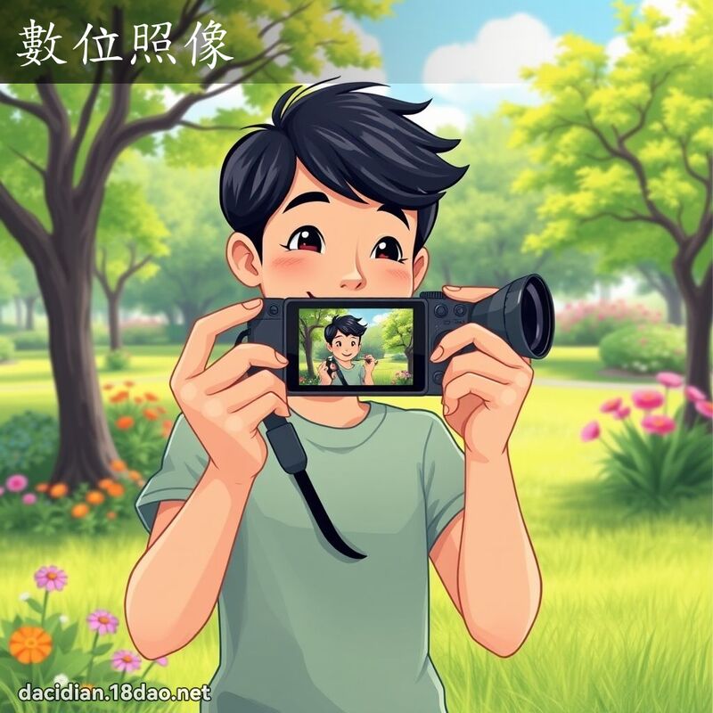 數位照像 - 國語大辭典配圖