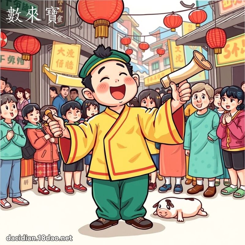 数来宝 - 国语大辞典配图