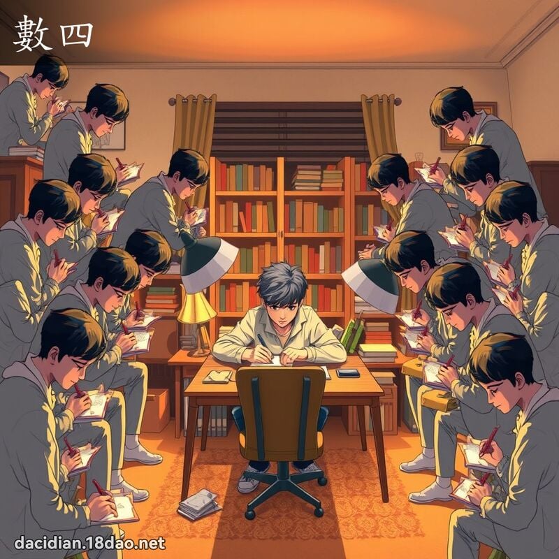 数四 - 国语大辞典配图