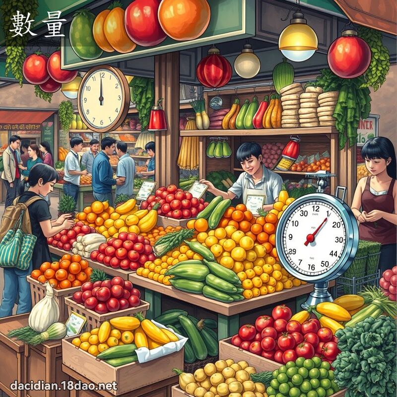 数量 - 国语大辞典配图