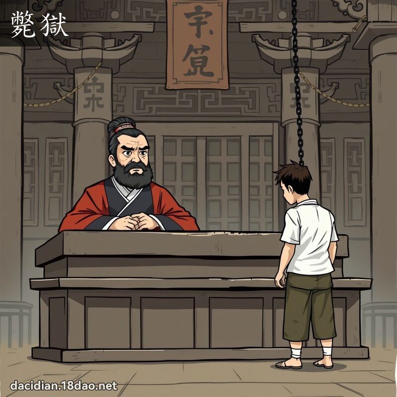 毙狱 - 国语大辞典配图