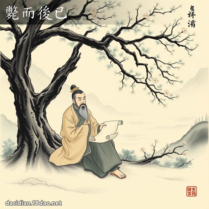 毙而后已 - 国语大辞典配图