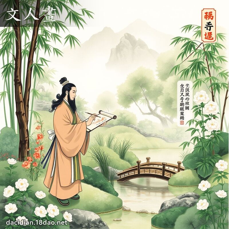 文人畫 - 國語大辭典配圖