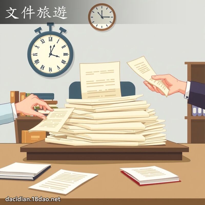 文件旅游 - 国语大辞典配图