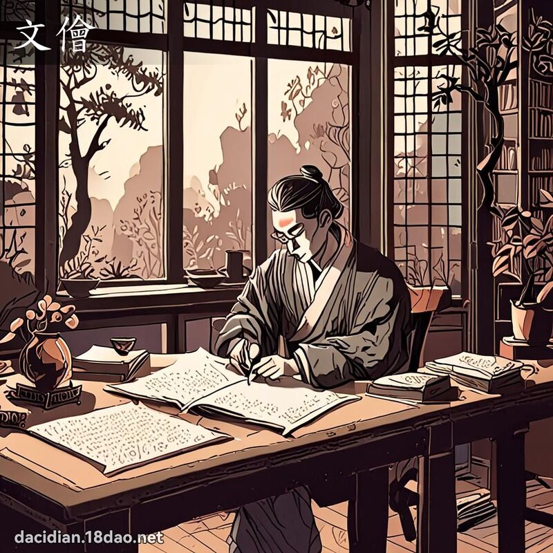 文侩 - 国语大辞典配图