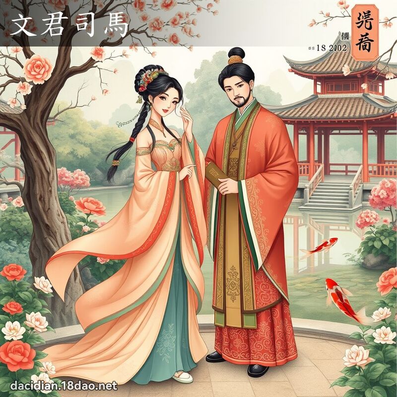 文君司馬 - 國語大辭典配圖