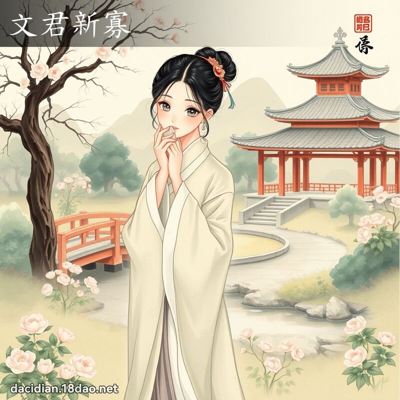 文君新寡 - 國語大辭典配圖