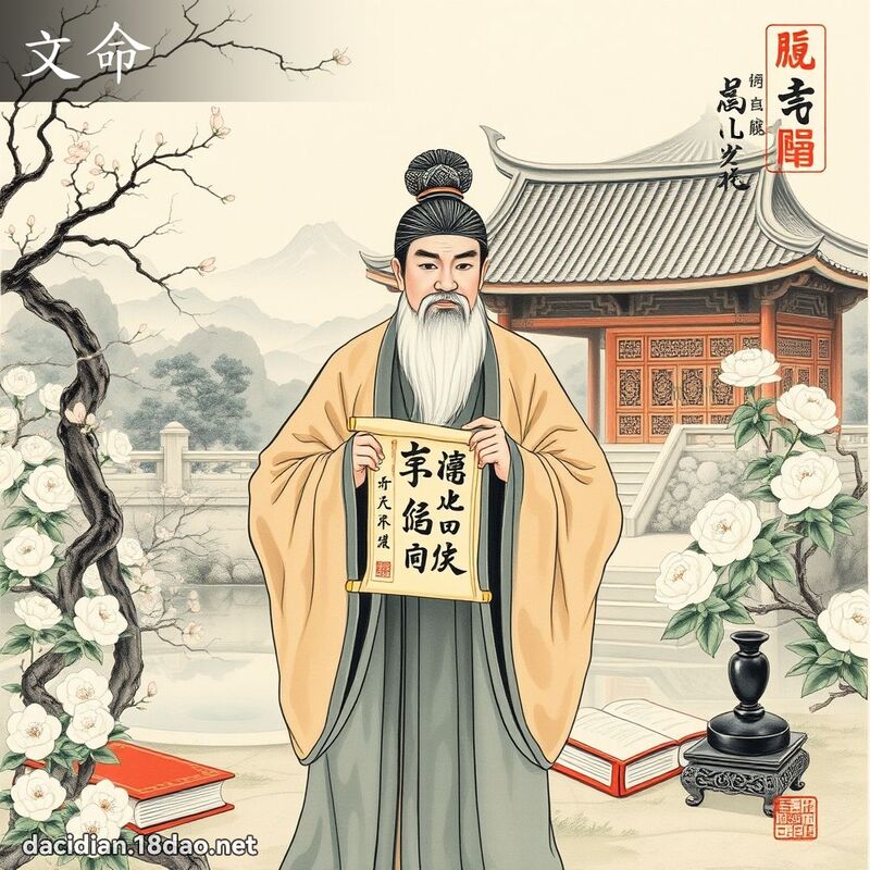 文命 - 国语大辞典配图