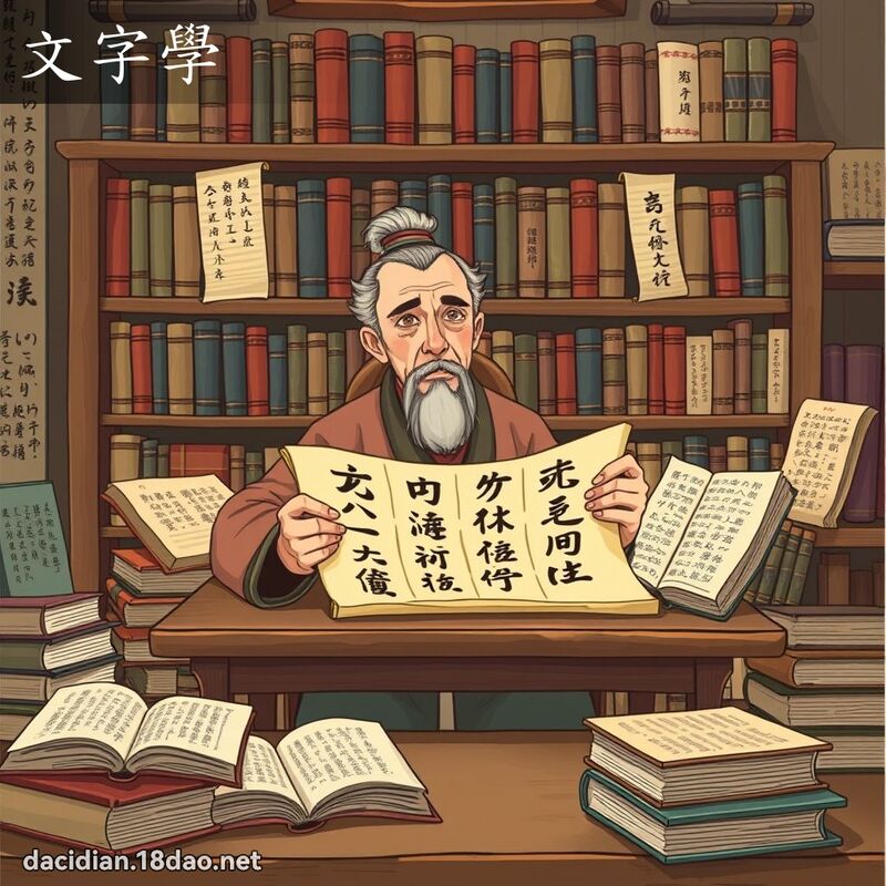 文字學 - 國語大辭典配圖