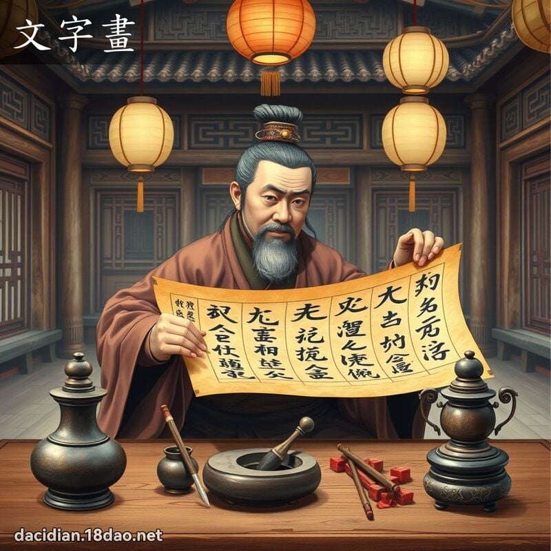 文字画 - 国语大辞典配图