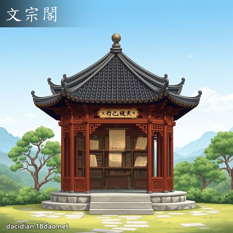 文宗阁 - 国语大辞典配图