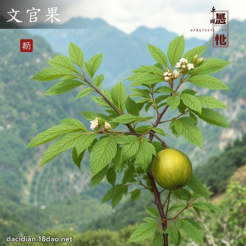 文官果 - 國語大辭典配圖