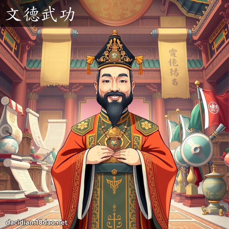 文德武功 - 國語大辭典配圖