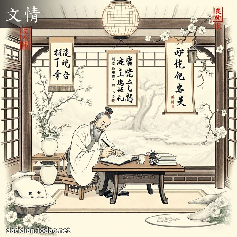 文情 - 国语大辞典配图
