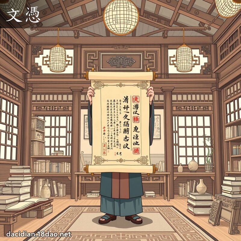 文憑 - 國語大辭典配圖