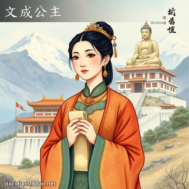 文成公主 - 国语大辞典配图